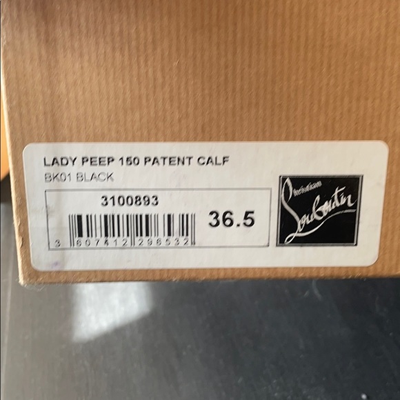 Louboutin Peep size 36.5 - Picture 5 of 5